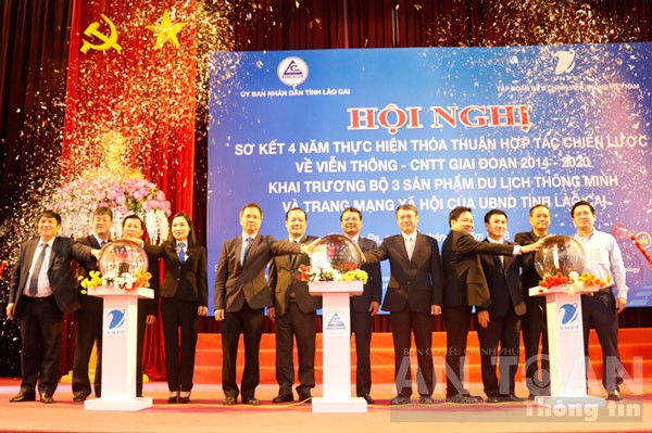 Lào Cai: Tăng cường hợp tác chiến lược về lĩnh vực Viễn thông và Công nghệ thông tin